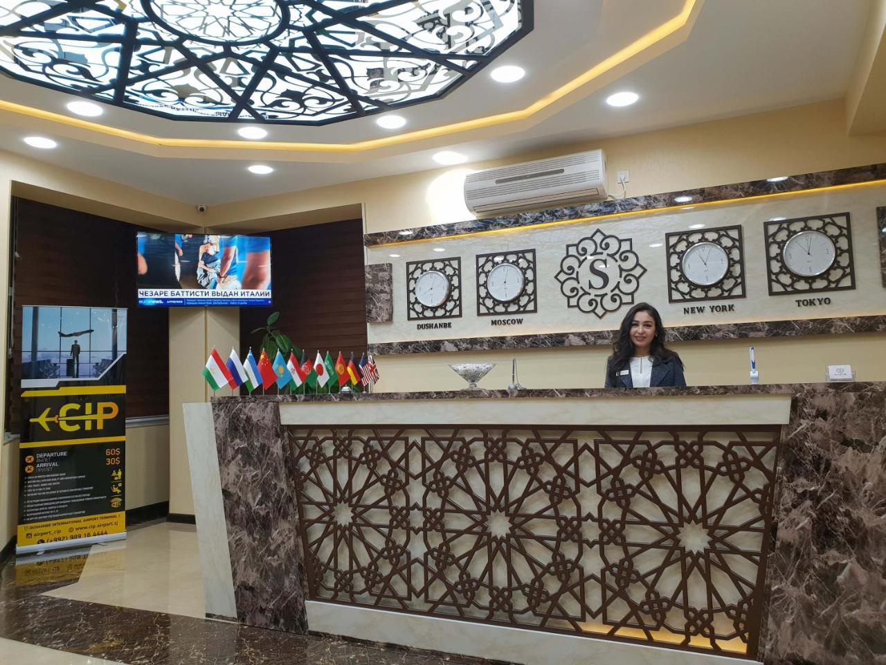 Safir Business Hotel O Duschanbe Exterior foto
