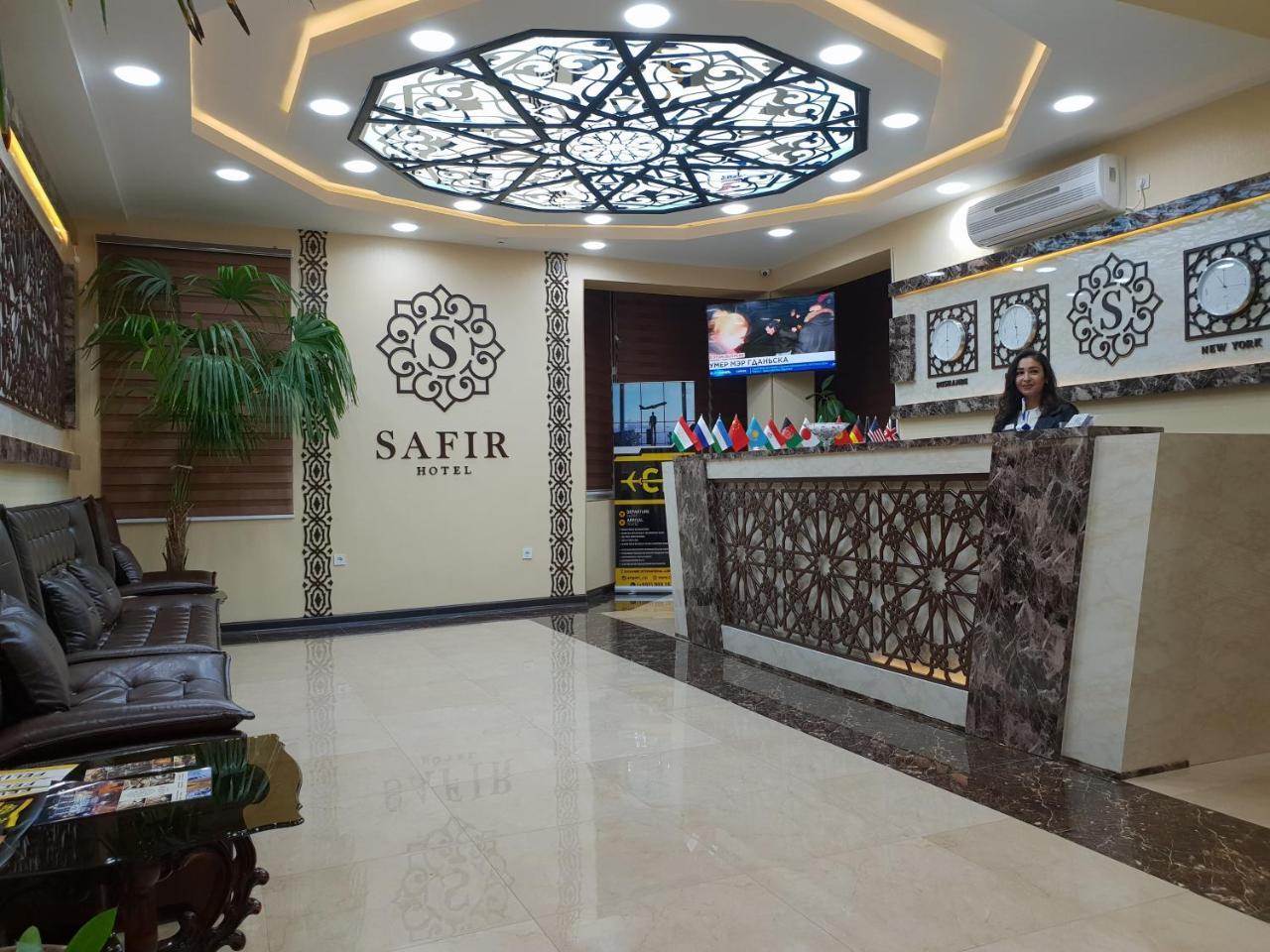 Safir Business Hotel O Duschanbe Exterior foto